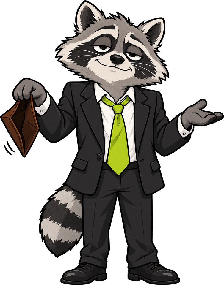 Unpaid CEO, the GreenGo guide, shrugging